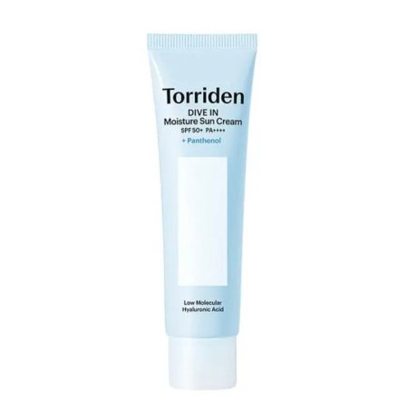 كريم واقي الشمس المرطب بعامل حماية 50 من توريدين دايف إن   -  Torriden DIVE IN Moisture Sun Cream SPF 50+ PA++++  panthenol
